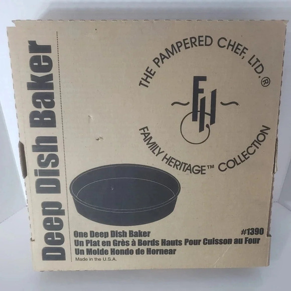The Pampered Chef,Family Heritage Collection Deep Dish  Baker. - Picture 3 of 7